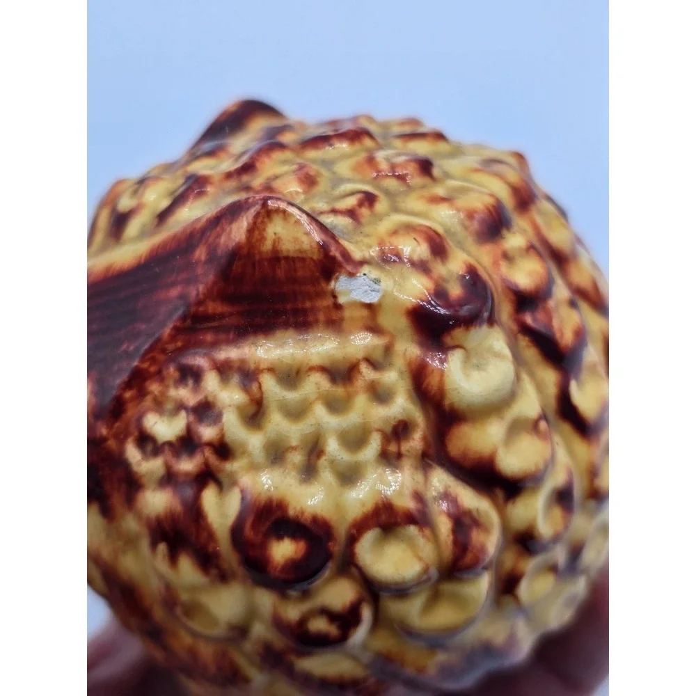 Pair‎ of Vintage MCM Ceramic Owl Salt & Pepper Shakers Chubby Round Bird